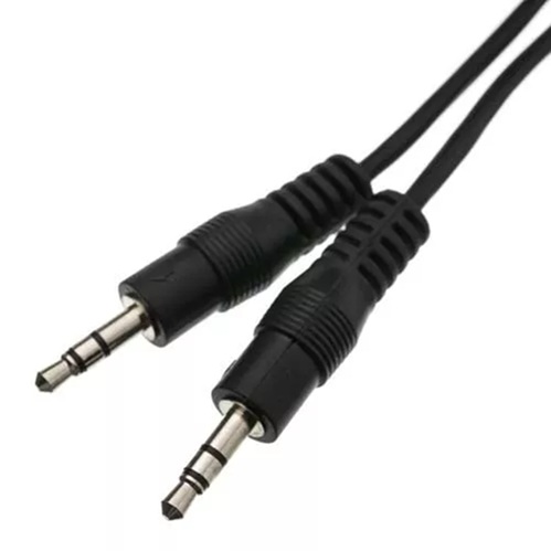 Cable Auxiliar Negro 1,8 metros mm